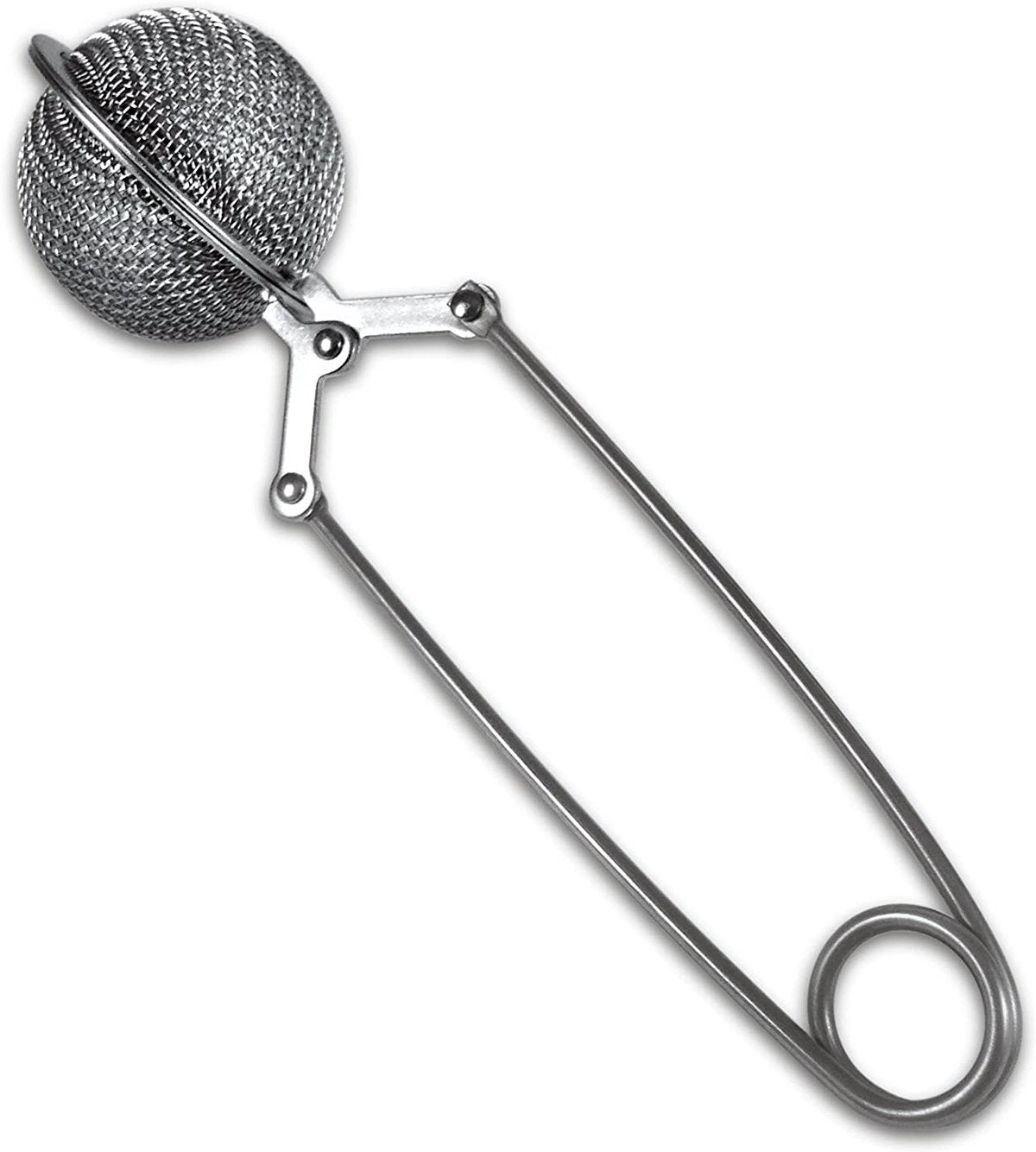 Tea strainer - hand held clamp